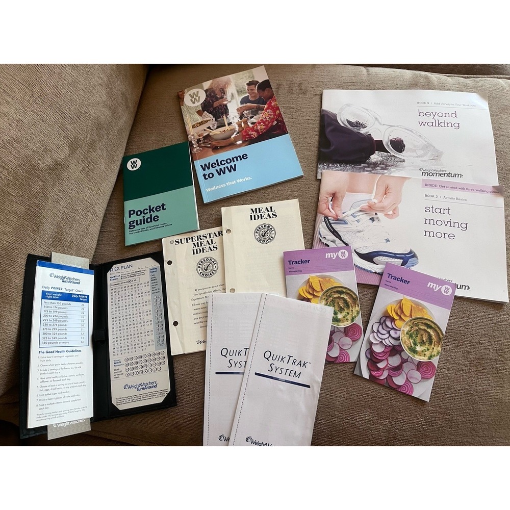 Weight Watchers Pocket Guide 2018 Welcome Book Trackers Meal Ideas Momentum Lot